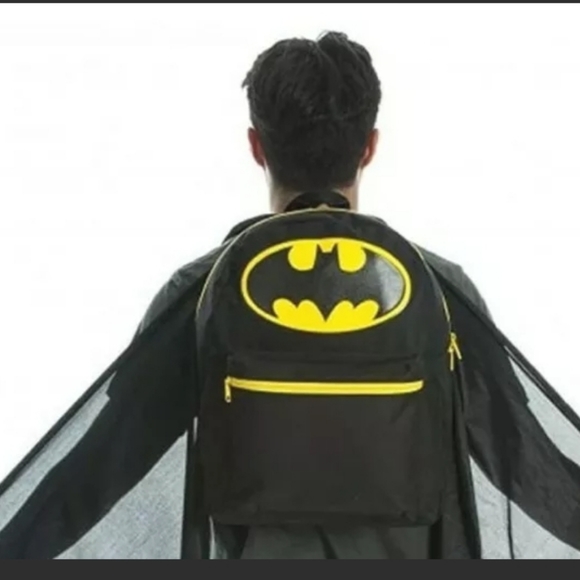 Animewild DC Comics Batman Suit Up Hooded Backpack - Picture 1 of 5